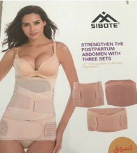 Charger l'image dans la galerie, Ceinture renforcer l'abdomen post-partum avec trois séries حزام مشد الولادة - مشد النفاس التلاثي