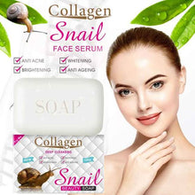 Charger l'image dans la galerie, Collagen Snail Cream+Savon+Sérum مستخلص الحلزون