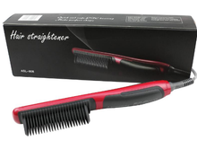 Charger l'image dans la galerie, Hair Straightener ASL-908: Brosse Lissante et chaufante فرشاة التنعيم والتسخين