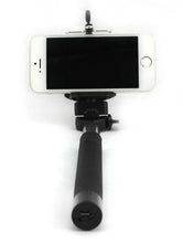 Charger l'image dans la galerie, WIRELESS SELFIE MONOPOD BLUETOOTH 4.0 BLACK (NOIR)