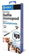 Charger l'image dans la galerie, WIRELESS SELFIE MONOPOD BLUETOOTH 4.0 BLACK (NOIR)