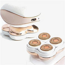 Charger l'image dans la galerie, Rasoir Épilateur Electrique sans douleur Silk à 4 Têtes (Lames) Flawless Legs بدون آلام سيدتي