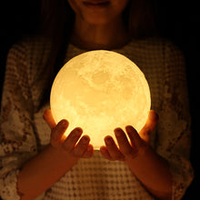 Charger l'image dans la galerie, Moonlight 3d printing ديكور مصباح القمر