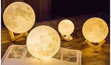 Charger l'image dans la galerie, Moonlight 3d printing ديكور مصباح القمر
