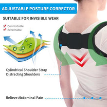 Charger l&#39;image dans la galerie, Correcteur de posture réglable pour le bien-être du corps مصحح وضعية الظهر قابل للتعديل
