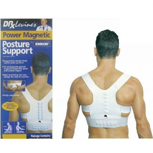 Correcteur d'épaule médicale -blanc المصحح الطبي وضعية الكتفين و الظهر